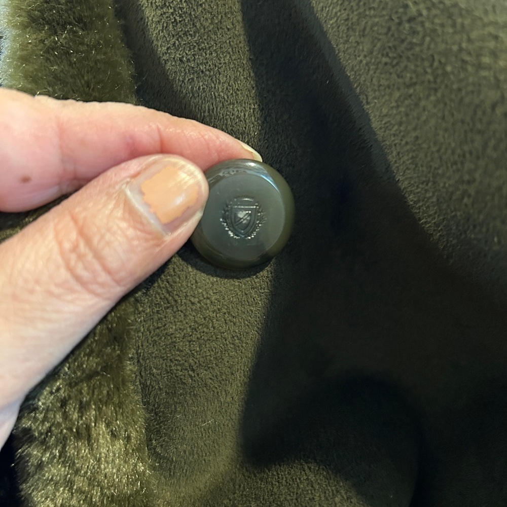 City Combi by delmod Faux suede coat size 10 - Picture 9 of 10